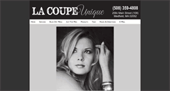 Desktop Screenshot of lacoupeunique.com